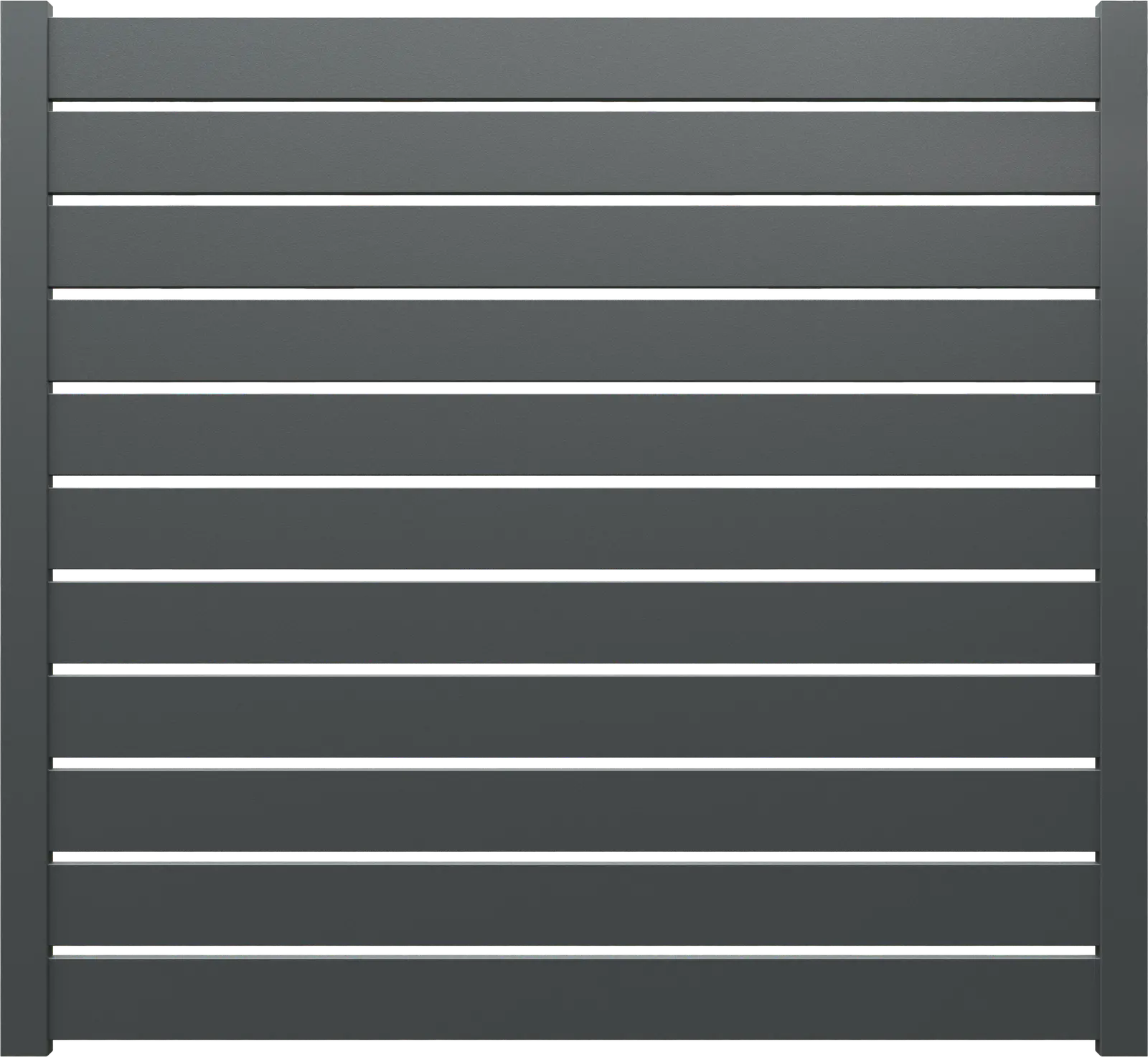 Grand panneau de clôture en aluminium (H 180) - modèle 403